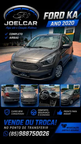 Ford KA+ Sedan 1.0 Tivct Flex 4P 2020