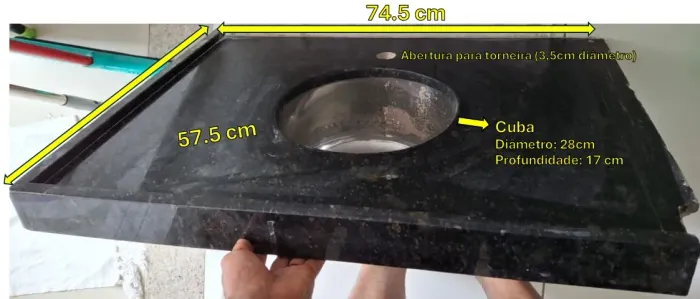 Pia - Sacada/área de churrasco