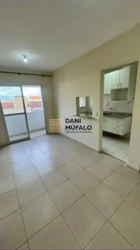 APARTAMENTO PARA LOCAÇÃO COM 1 DORMITÓRIO ,SACADA ,1 VAGA DE GARAGEMGARAGEM ,