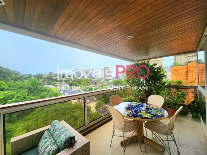 Cobertura duplex a venda com 5 suites o lado do Clube Paineiras com jardim e espaco gourme