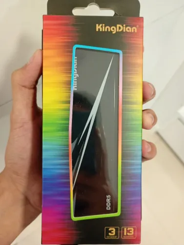 MEMÓRIA RAM DDR5 16GB 5600HZ COM RGB