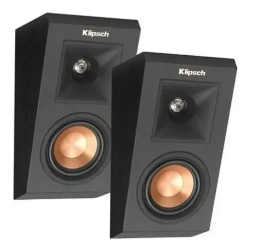 CAIXA ACUSTICA MULTIMIDIA KLIPSCH BLACK RP-140SA-NOVO