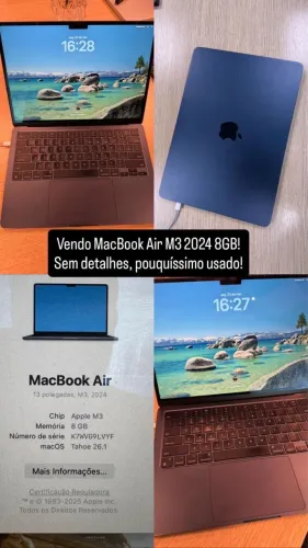Vendo MacBook AirM3