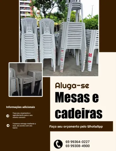 Aluguel de mesas