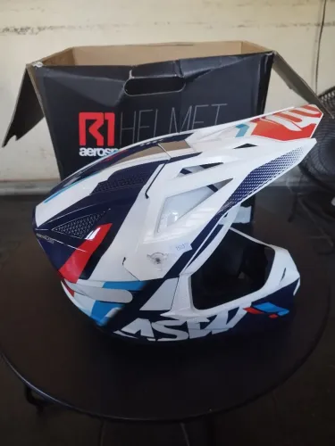 Capacete ASW R1 Mips Neo Motocross Trilha Off Road Premium