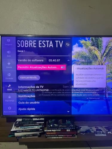 TV LG smart 50 em Perfeito estado.(Sujeito a teste)