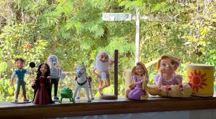 Coleção tamanho grande para festas ou decoração Rapunzel! 