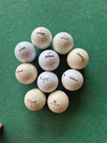 Kit 10 bolas de golfe - Wilson - Usada