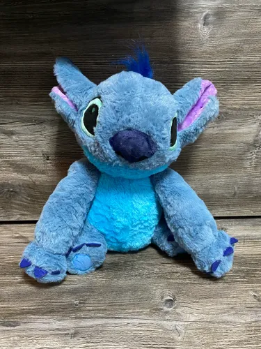 Stitch Médio, Pelúcia Premium, toque extra macio