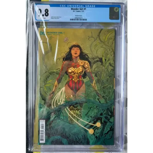 HQ Capsulada CGC 9.8 - Wonder Girl #1 capa variante Bilquis Evely