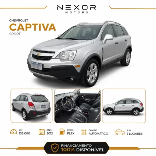 Chevrolet Captiva Sport FWD 2.4 16V 171/185cv 2012