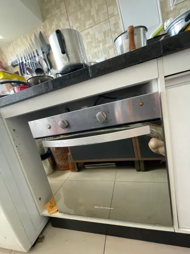 Forno Brastemp de embutir a gás