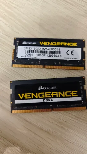Memoria RAM Gamer Corsair Vengeance 16GB DDR42666MHz Cor Preta