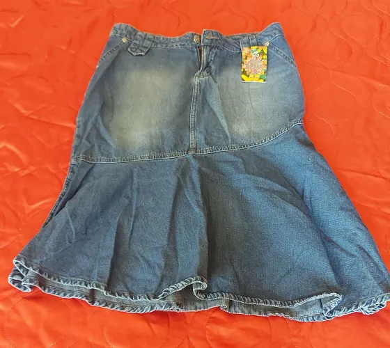 Saia jeans