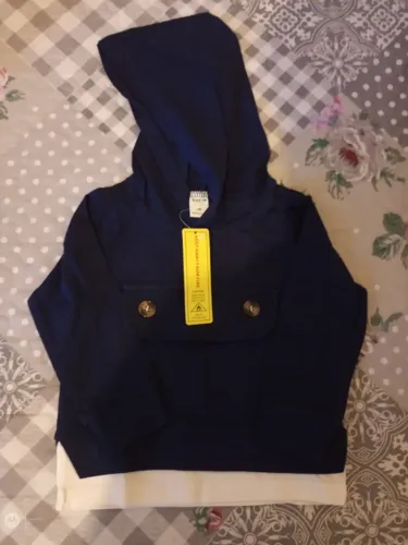 Conjunto de Moletom Bebê Menino Tamanho 12 a 18 meses