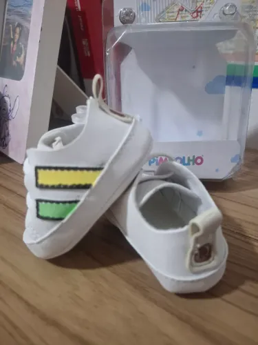 Sapatinho de bebe Copa Brasil Pimpolho