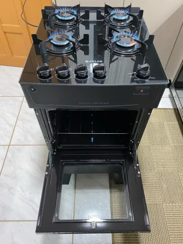 Fogão Mesa Vidro Automático - Entrego !