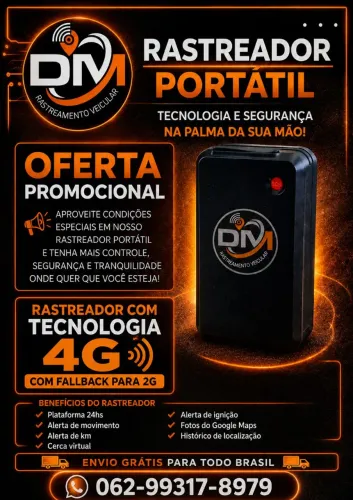 *RASTREADOR PORTATIL 4G+2G*