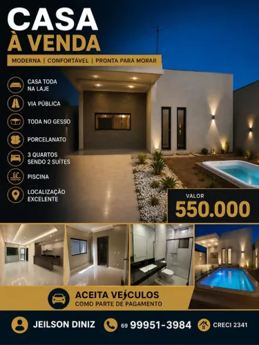 OPORTUNIDADE!! CASA A VENDA EM VIA PÚBLICO