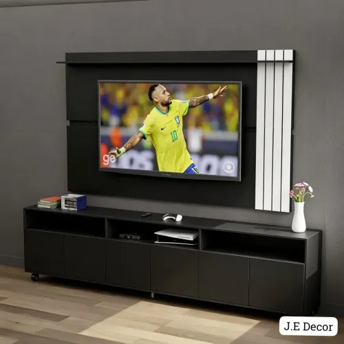 Painel e rack até 80 polegadas 100% mdf