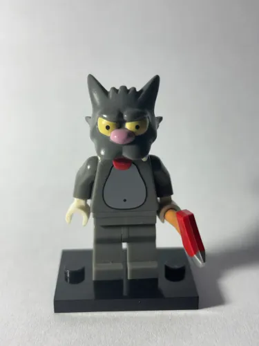 Lego Simpsons scratchy