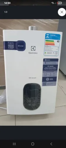 AQUECEDOR A GAS ELECTROLUX BIVOLT