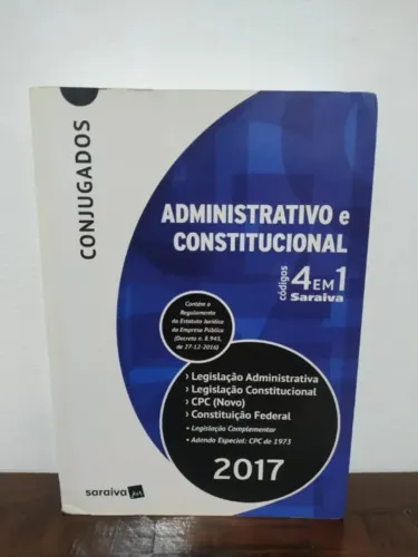Códigos Conjugados 4 Em 1 De Direito Administrativo E Constitucional - 13ª Edição - 2016