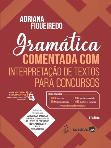 Gramática Comentada (lacrado) - Adriana Figueiredo - Edição 2025