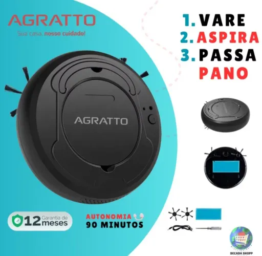 Aspirador robô Agratto