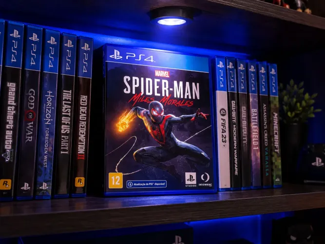 Jogo Miles Morales ps4/novo