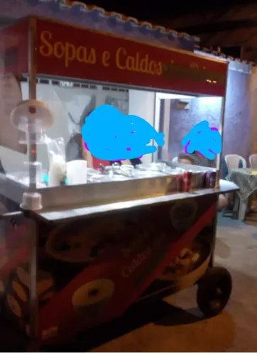 barraca de caldos  valor 4.000