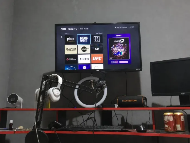 Tv smart em perfeito estado