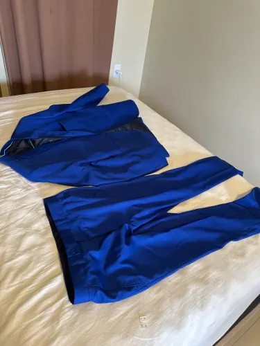 Terno da sketch azul royal