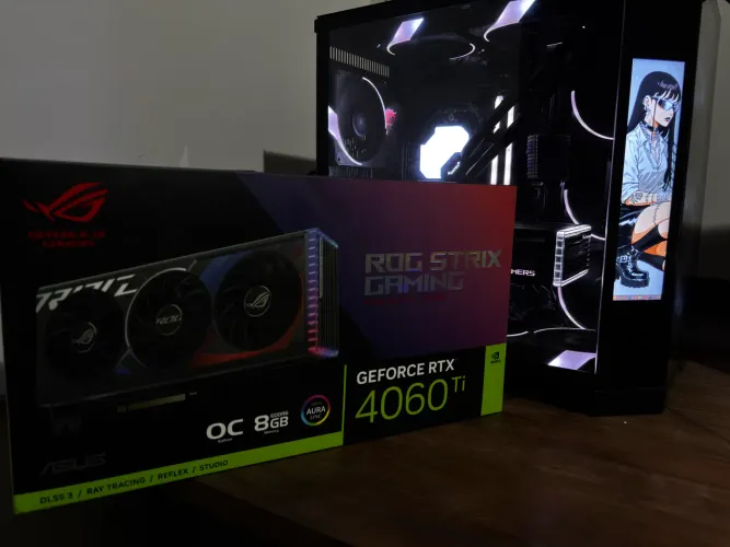 Rtx 4060 ti rog strix 