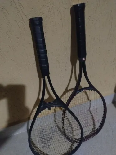 Raquetes de tênis ?