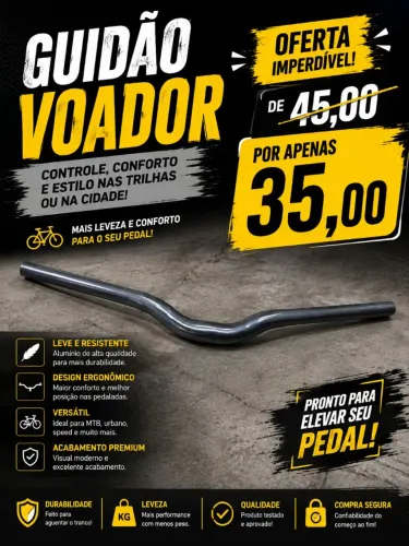 Guidão VOADOR 780mm promoção