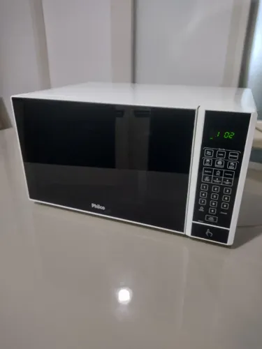 Microondas Philco 30 litros, Espelhado.