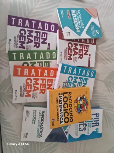 livros de enfermagem concurso