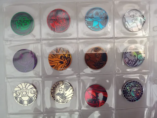 Coleção Moedas Pokemon