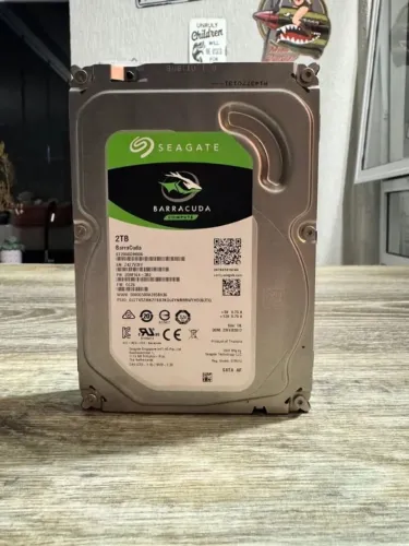 HD computador Seagate Barracuda 2 tb armazenamento 3.5 SATA