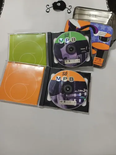 Coletânea Só MPB-Arte na Lata-Item de colecionador - Cds Originais - Encartes Preservados