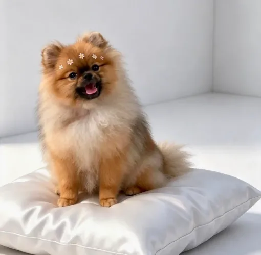 Spitz alemão fêmea ursinha