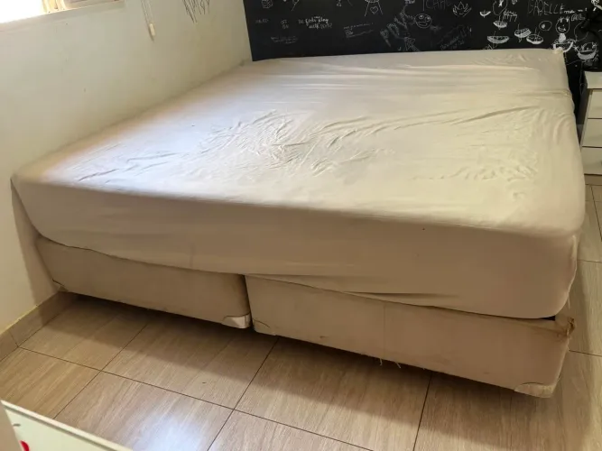 Cama box king inter spring usada