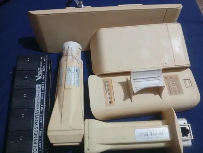 Antenas diversas, 2 nanoloko, 1 litebeem,1 airgid usada com garantia e 1 nanostatiom .