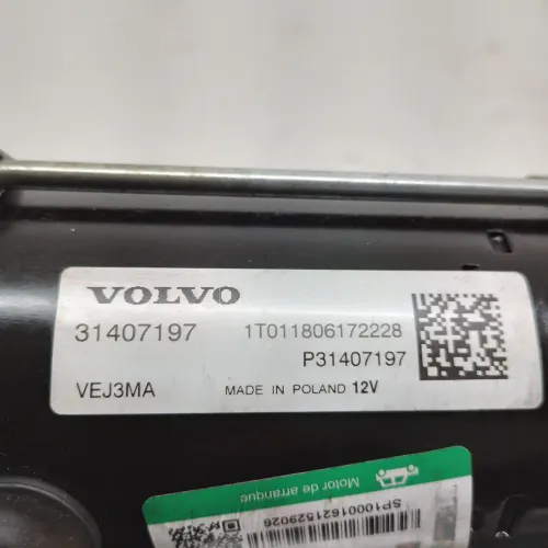 Motor Arranque Volvo V40 T4 2.0 Turbo 2018 / 2019 N31407197