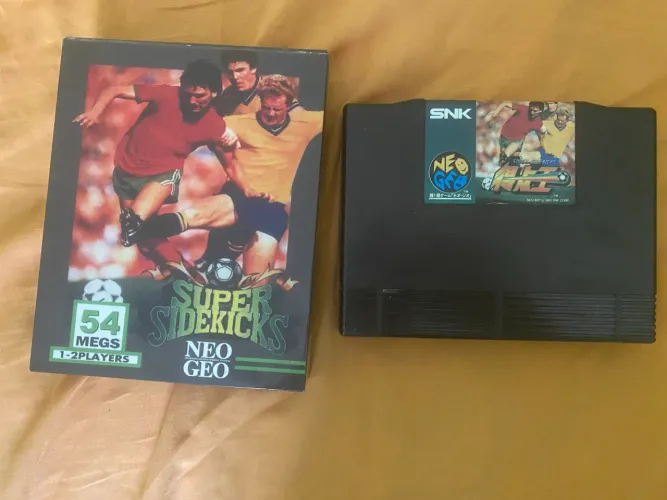 CARTUCHO NEO GEO AES SUPER SIDEKICKS 1 JAPONES