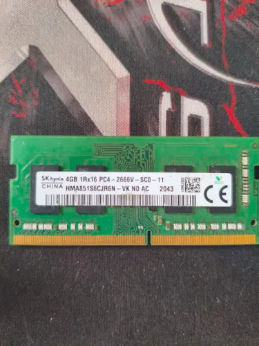 Memória RAM Notebook SK Hynix 4GB DDR4 2666MHz