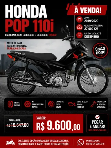 Pop 110i 2019/2020. 