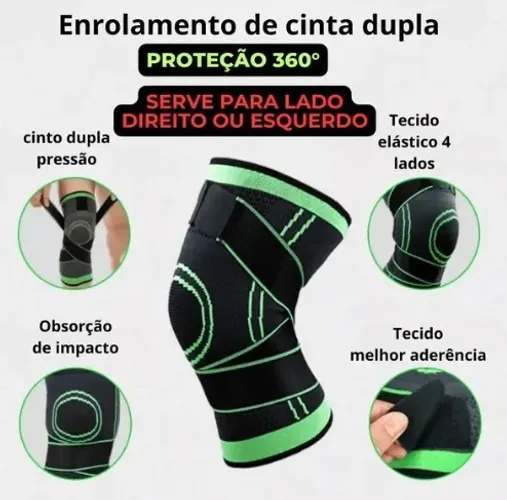 ? Mais conforto e estabilidade para seus joelhos!