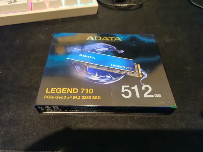 SSD ADATA LEGEND 710 512GB NVMe M.2 - LACRADO | NOVO